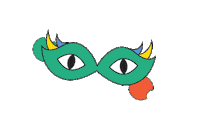 Mask Karnavali Sticker by xancarnival