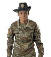 Stop Right There Us Soldier Sticker by Only_Reilly