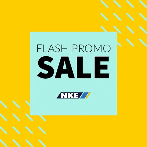 nke360 giphyupload tech sale flash GIF