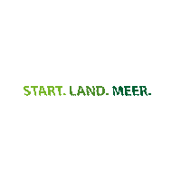 startgmbh logo green start land Sticker