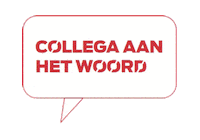 VanderHeijdenbouwenkananders van der heijden bouwen kan anders collega aan het woord collega praten team review Sticker