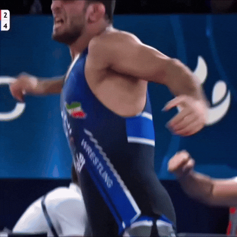 Wrestling Iran GIF