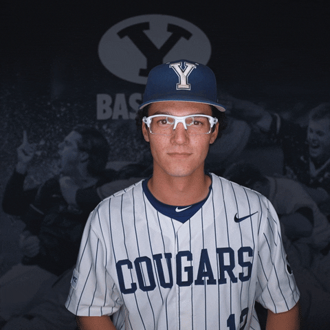Sport Baseball GIF by BYU Cougars