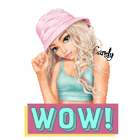 Girl Wow Sticker by Depesche Vertrieb GmbH & Co. KG