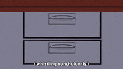 wall drawers GIF by South Park 