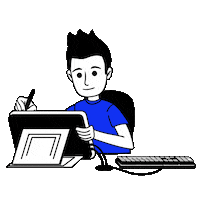 Art Animation Sticker