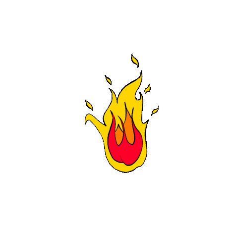 Fire Dan Sticker