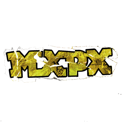 Punk Rock Logo Sticker by mxpx