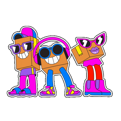 Happy Fun Sticker by Mercado Livre