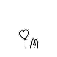 Drawing Bunny Sticker by MicroMacroGame