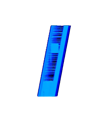 Glitch Alphabet Sticker by #BASILIO