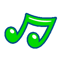 Nota Musical Corchea Sticker by TOY CANTANDO
