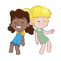 Happy Friends Sticker by Mundo Bita