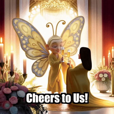 Celebration Love GIF by BuddhaFlyJourney