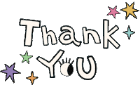 Thankyou Sticker by anastrumpf
