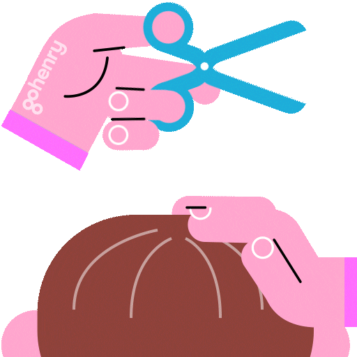 Fun Haircut Sticker by gohenry
