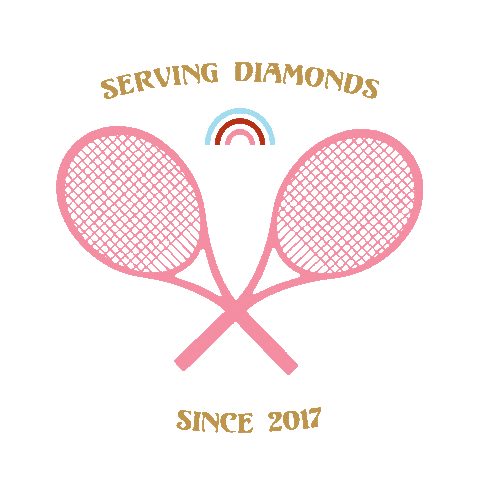 tennis sparkle Sticker by Thelastline
