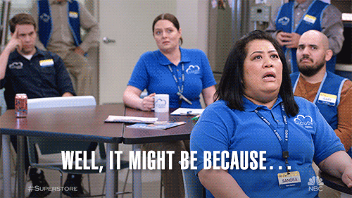 superstore shut up GIF by NBC