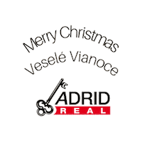 Merry Christmas Realestate Sticker by adridreal