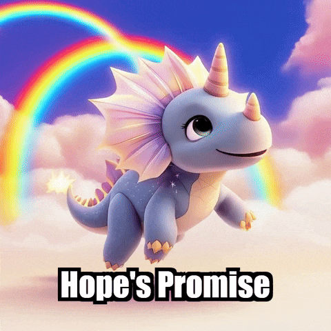 Rainbow Wisdom GIF by Divineasaur