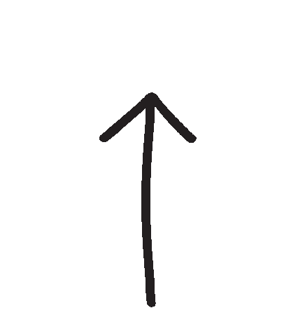 Swipe Up Black Arrow Sticker by FabFitFun