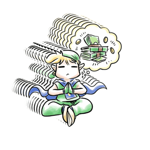 FlameTheElf money dream meditation flame Sticker