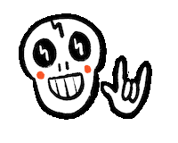 Rock On Mood Sticker by Abitan