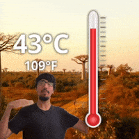 43 °C