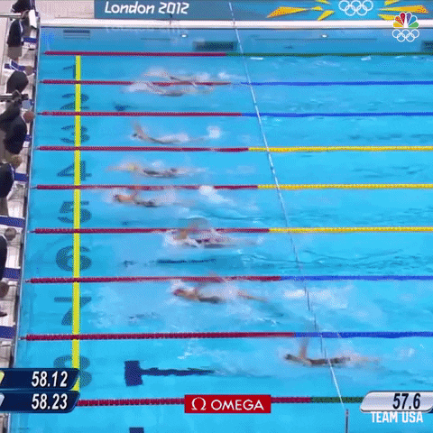 Gold Medal Swimming GIF by Team USA