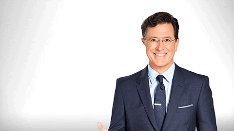 stephen colbert race GIF by The Late Show With Stephen Colbert