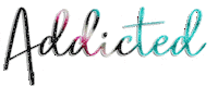 Addicted Sticker by Tartella