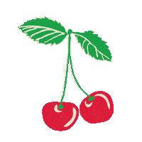 Cherry Cherries Sticker by Harveys Seatbelt Bag