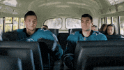 school bus dance GIF by San Jose Sharks