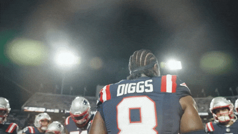 Stefon Diggs Football GIF by New England Patriots