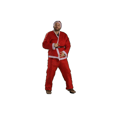 Happy Santa Claus Sticker by Simone Arena