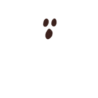rabeccky halloween spooky ghost boo Sticker