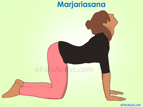 yoga for spine GIF by ePainAssist