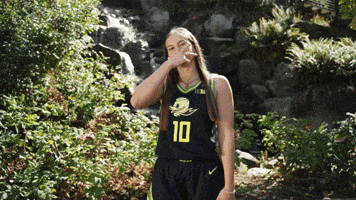 Womens Basketball Oregon GIF by GoDucks