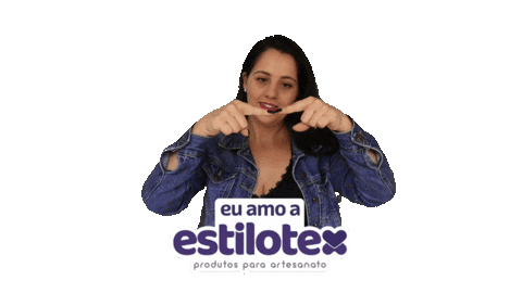 Eu Amo Artesanato Sticker by Estilotex