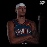 Basketball Posing GIF by OKC Thunder