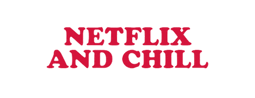Netflix Chill Sticker by Viaja Wäy