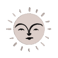 d_vigl sun shine sunshine minimal Sticker