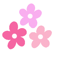 Happy Flowers Sticker