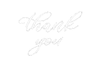 Thanks Lettering Sticker