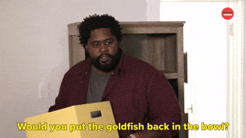 Put The Goldfish Back In The Bowl?