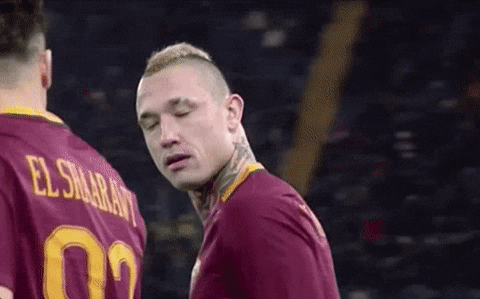 best friends wow GIF by AS Roma