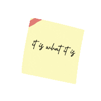 It Is What It Is Instagram Sticker