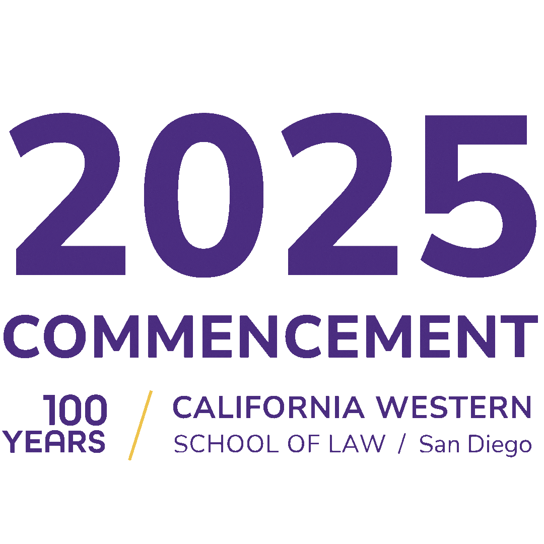 CaliforniaWesternSchoolOfLaw giphyupload commencement cwsl california western Sticker