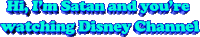 blue Sticker by AnimatedText