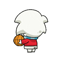 Basketball Love Sticker by Ai and Aiko